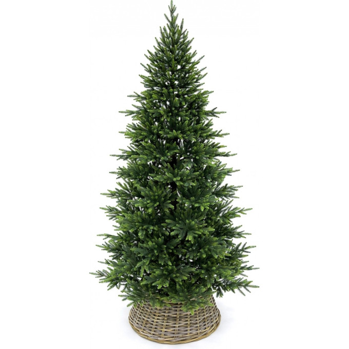 Новогодняя елка TRIUMPH TREE, Королевская стройная, полностью литая, 185 см, зеленая 72120