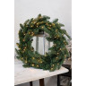 Венок хвойный Нормандия TRIUMPH TREE диам 90 см с 96 лампами темно-зеленый 73738